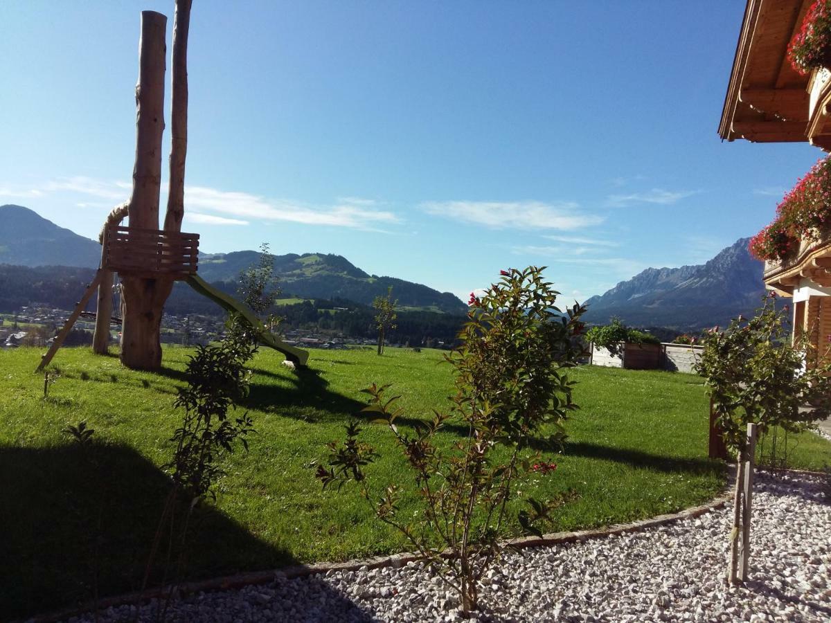 Griesbachhof-Wilder Kaiser Oberndorf in Tirol Eksteriør bilde